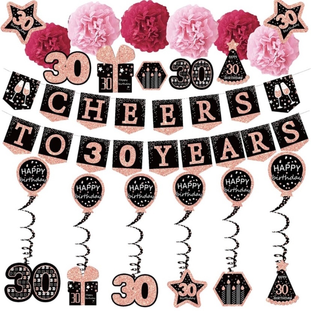 NWT 30 Years Old Party Supplies Women